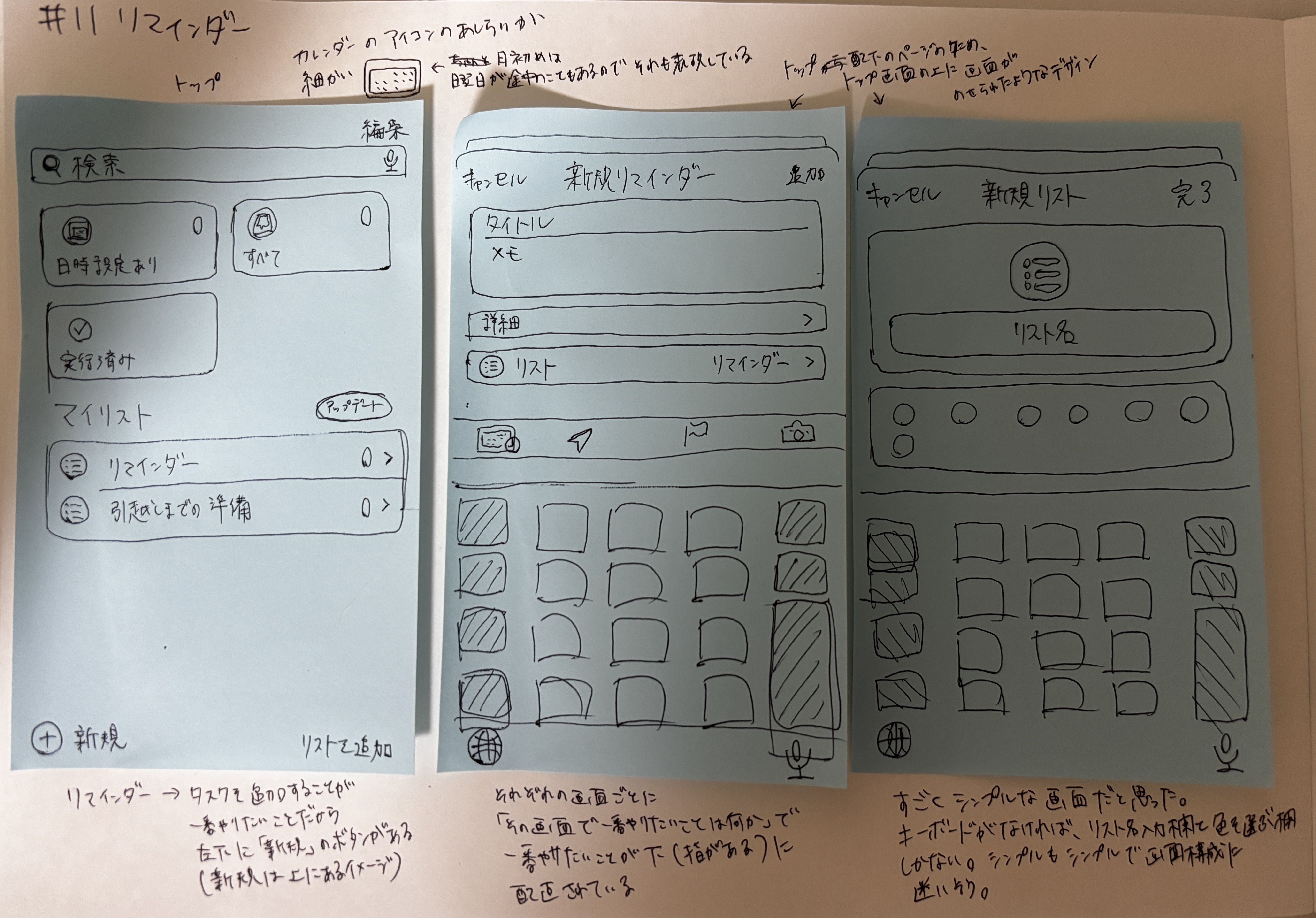 昨日と今日やったこと