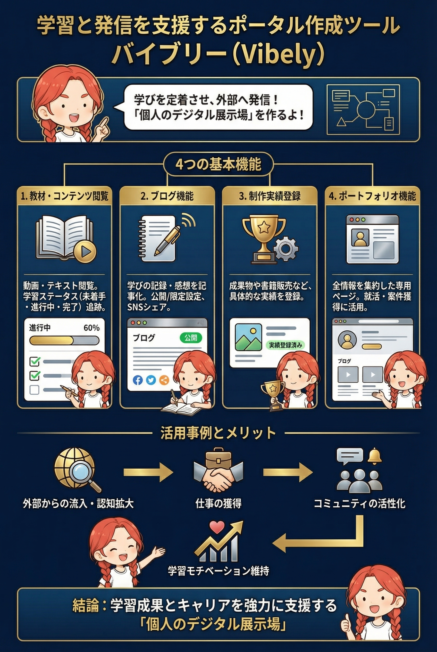 Vibely（バイブリー）という新しいポータルサイトの魅力！