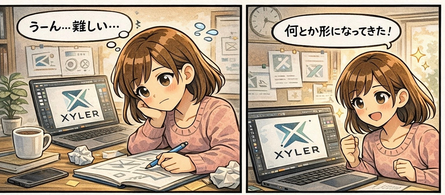 260226_ ロゴって、こんなに難しいなんて