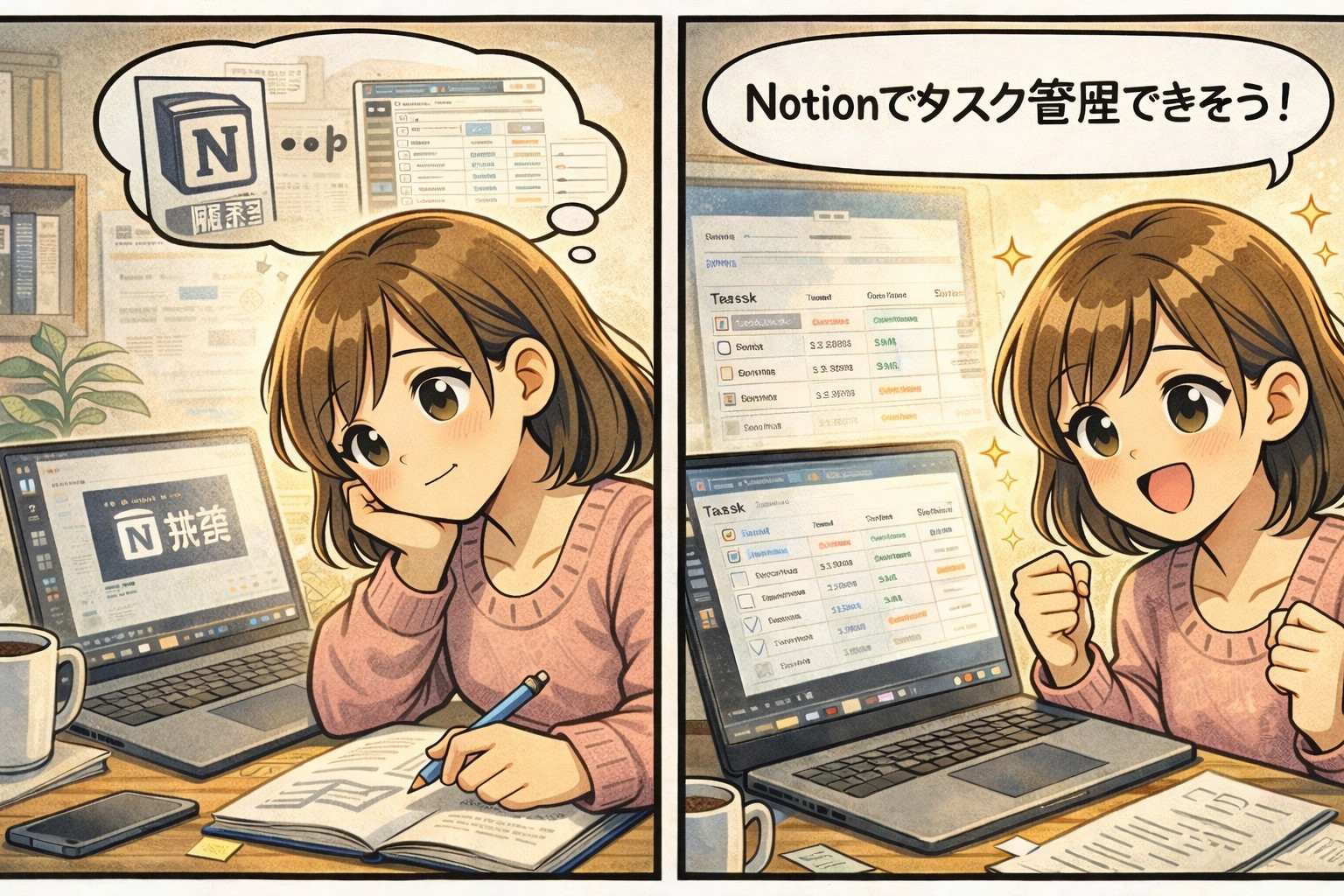 楽しみしていたNotion 