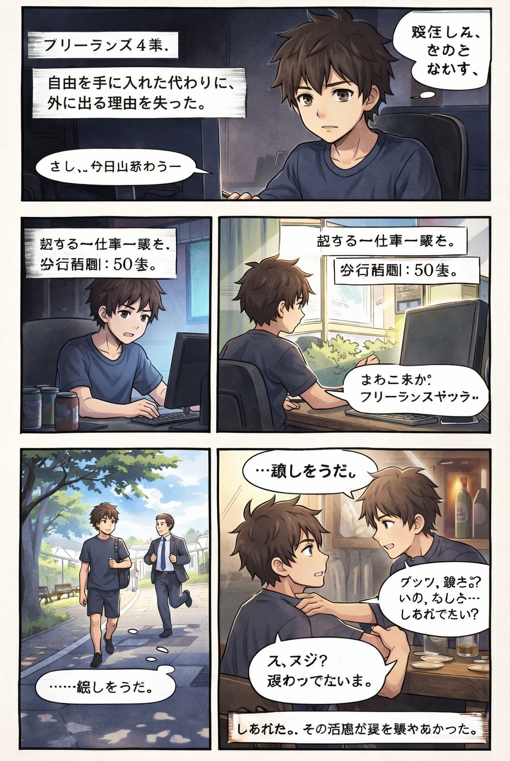 02_キャラクターシート不要の自動漫画生成 ― 原稿を入れるだけでOKの振り返り