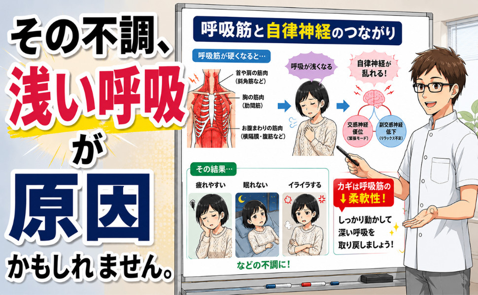 新刊「自律神経を整える！マンガでわかる呼吸筋ストレッチ5選」出版！特典付き99円セール開催中！