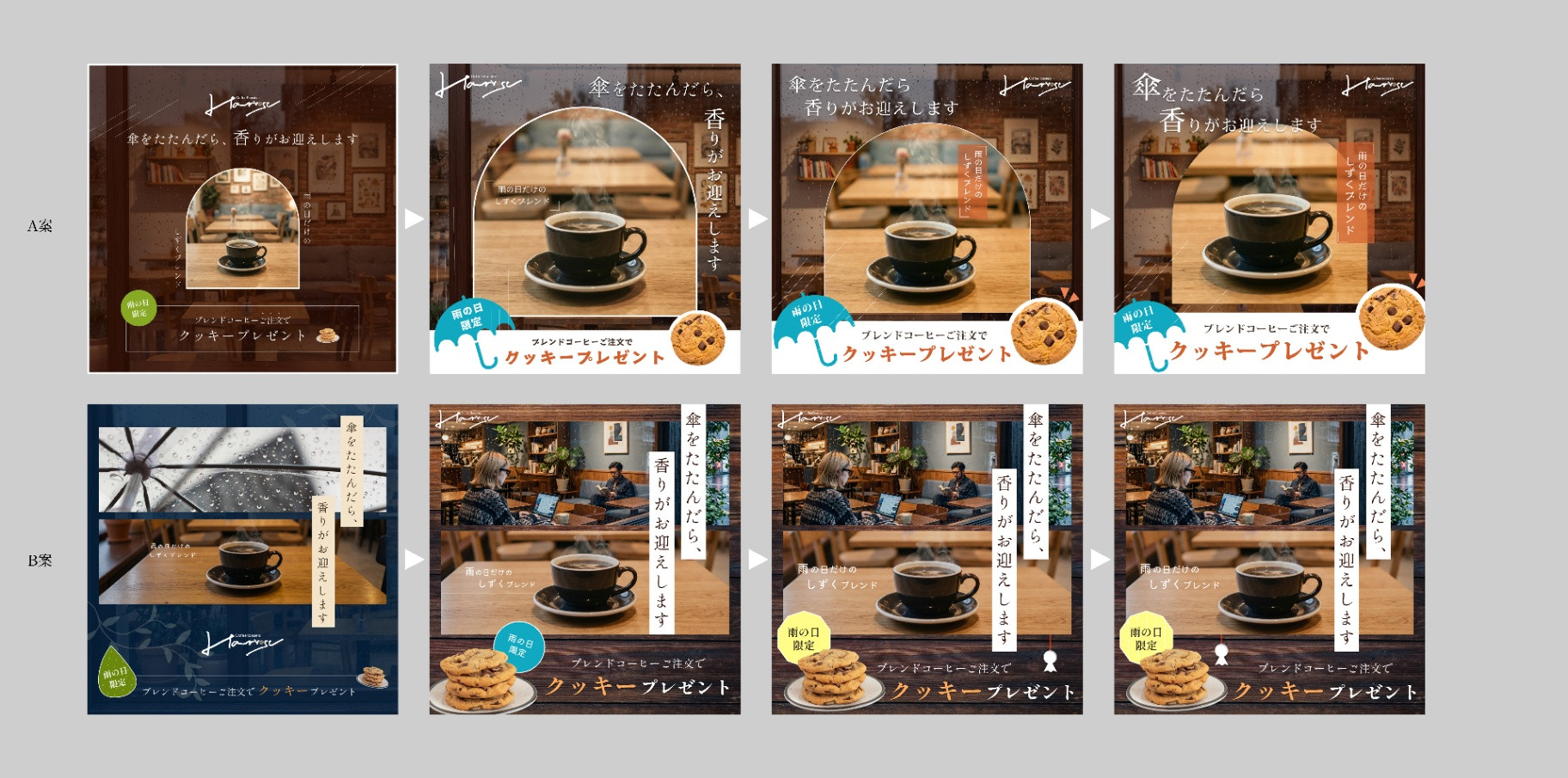 課題:バナーの振り返り