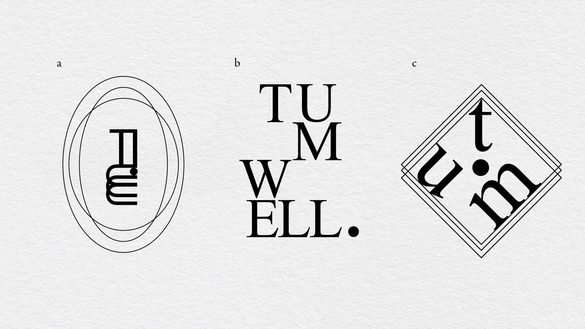 実案件｜TUMWell.様　ロゴ制作